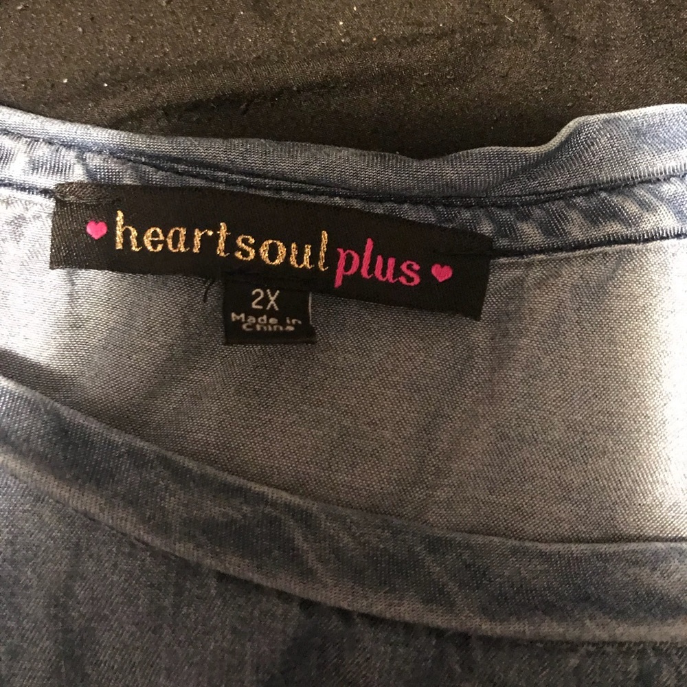 Jean fabric shirt - Picture 2 of 2
